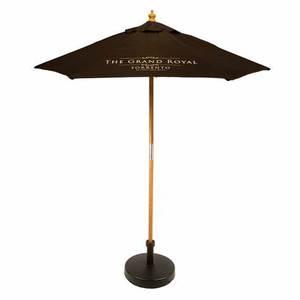 Sombrilla de Jardín Personalizada para Glamping, Parasol Comercial para Exteriores, Sombrilla de Playa de Madera con Logotipo para Italia Big Whale - Product Image 5