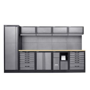 Sistem kabinet meja kerja mekanik pemasangan dinding Sodor pabrik Luoyang dapat disesuaikan Peralatan bengkel mobil OEM untuk perbaikan - Product Image 2