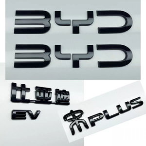 BYD Car Label Material ABS Reutilizable Black Samurai 25 Song Plus Seal 07 Destroyer 05 Eye of Han God Body Stickers - Product Image 6