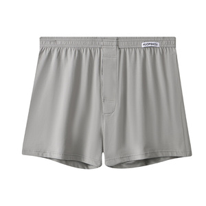 <span class=keywords><strong>Calzoncillos</strong></span> Boxer Lisos para Hombre, Personalizables, Esenciales para el Día a Día, Cintura Elástica de Alta Respirabilidad, Corte Holgado, Talla Grande, para Descansar por la Noche - Product Image 5