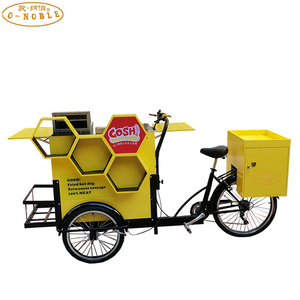 Triciclo para Venta de Comida / Carrito de Snacks Gourmet para <span class=keywords><strong>Hamburguesas</strong></span> - Product Image 5