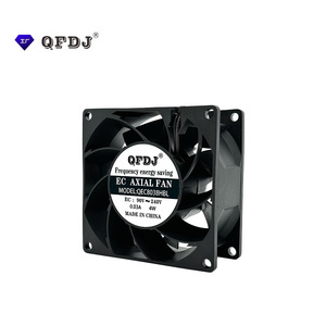 Ventilador QFDJ EC8038 220V AC con Motor de Viento Fuerte para Refrigeración Industrial - Product Image 2