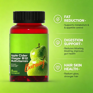 LUVVITA Caramelos Blandos de Vinagre de Manzana Orgánico, Sin OMG, Vegetarianos, Dieta Cetogénica, Quemador de Grasa, Vitamina B9, 12 y Otros Suplementos para el Cuidado de la Salud - Product Image 3