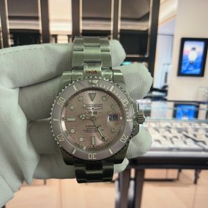 Relógio de pulso mecânico clássico personalizado super luminoso mergulho automático masculino com Pearl Dial relógio automático - Product Image 3