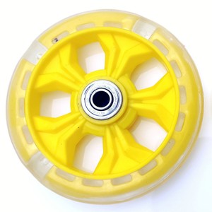 Balance Bike Auxiliary Wheels 12 In Silent Flashing With Metal <b>Frame</b> For Kids <b>Bicycles</b> - Product Image 4