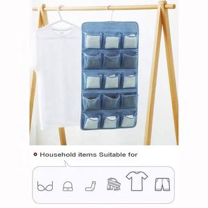 Organizador de Armario Colgante de Doble Cara, Multifuncional, Ecológico y Duradero, para Almacenamiento de Ropa, Ropa Interior, Sujetadores, Calcetines y Prendas de Vestir - Product Image 4