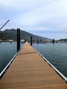 Piattaforma Galleggiante in Lega di Alluminio, Pontone Marino Durevole con Telaio in Alluminio e Pavimentazione WPC, Capacità di Carico 350kg/m - Product Image 1
