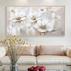 SJ paisaje Natural textura pintura lienzo abstracto arte moderno hecho a mano acrílico pintura al óleo - Product Image 3