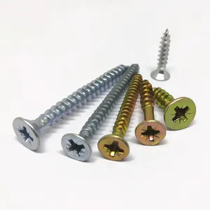 <span class=keywords><strong>Caja</strong></span> <span class=keywords><strong>de</strong></span> 200 <span class=keywords><strong>Tornillos</strong></span> Métricos <span class=keywords><strong>de</strong></span> Acero Zincado, Cabeza Plana, Uso General (3.5mm X 40mm) - Product Image 6