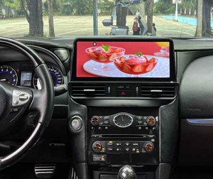 Lettore Multimediale con Schermo Touch da 12,3 Pollici per <span class=keywords><strong>Infiniti</strong></span> FX35/FX50 <span class=keywords><strong>QX70</strong></span> 2009-2019 con GPS Integrato, CarPlay e Android - Product Image 3