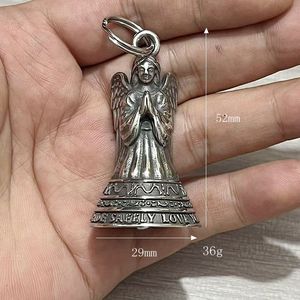 Campana de Ángel para Motocicleta con Logotipo Personalizado, Campana de Seguridad de Acero Inoxidable 316, Colgante para Llavero, Regalo para Motociclistas - Product Image 6