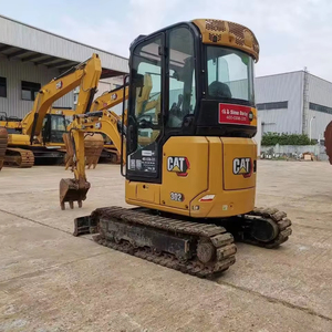 Mini-excavatrice d'occasion de marque CAT, modèle CAT302, pour la construction, en bon état, petite pelleuse - Product Image 3