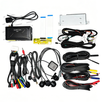Kit Système Double Android + Original Wemaer avec Caméras Panoramiques 3D 360 Degrés pour Vue d'Oiseau de Voiture Vinfast VF3 Limo Green MPV7