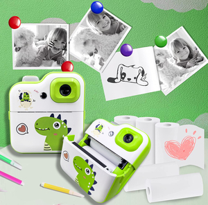 Mini impresora térmica para niños al aire libre Cámara Juguete de foto de impresión instantánea con sensor de imagen CMOS para niños y niñas - Product Image 3