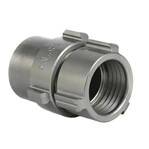 Raccord flexible en alliage d'aluminium pour tuyau d'incendie 1-1/2" 2-1/2" avec raccord NH/NST, adaptateur léger à broches, norme NFPA pour les classes A/B - Product Image 1