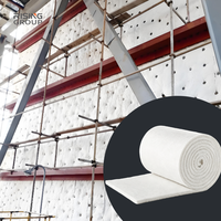 Couverture en fibre céramique à prix d'usine, produits d'isolation ignifuges, couverture en fibre céramique pour l'industrie chimique