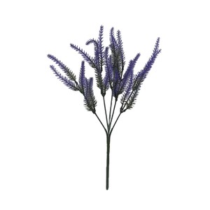 Ramillete de Lavanda Artificial sin Hojas y Espigas de Trigo de 35cm, Flores de Plástico para Decoración de Bodas y Hogar, Estilo Pastoral - Product Image 4