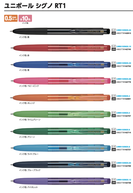 uni-ball Signo 307 Gel Ink Pen 6