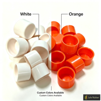 Bouchon/Capuchon en caoutchouc souple et flexible de différentes couleurs pour tube – Prix usine
