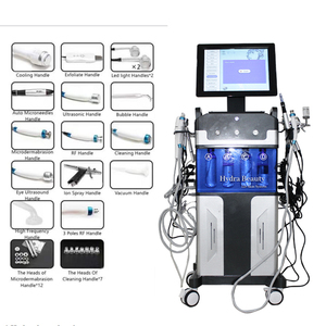 Appareil de soin du visage 14 en 1 à jet d'oxygène, machine de dermabrasion, machine de peeling, machine à bulles d'oxygène, nettoyage profond de la peau - Product Image 1