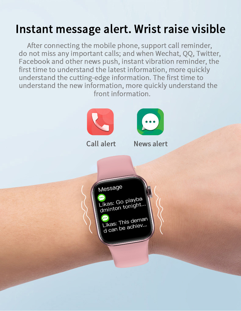 Hot M26 Plus Wearfit Pro Smartwatch Bt Calling Wireless Charging Reloj Inteligente M26plus Pro Smart Watch Series 6 7