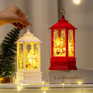 Nouveau 3D étanche alimenté par batterie LED en plastique décorations <span class=keywords><strong>de</strong></span> <span class=keywords><strong>Noël</strong></span> père <span class=keywords><strong>noël</strong></span> veilleuses lanterne accepter les commandes personnalisées - Product Image 3