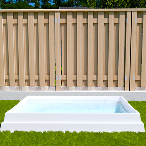 Piscina per Animali Domestici Personalizzata, Durevole ed Ecologica, Portatile in Fibra di Vetro, Giocattolo per Pulizia, Popolare Piscina Splash per Cani - Product Image 5