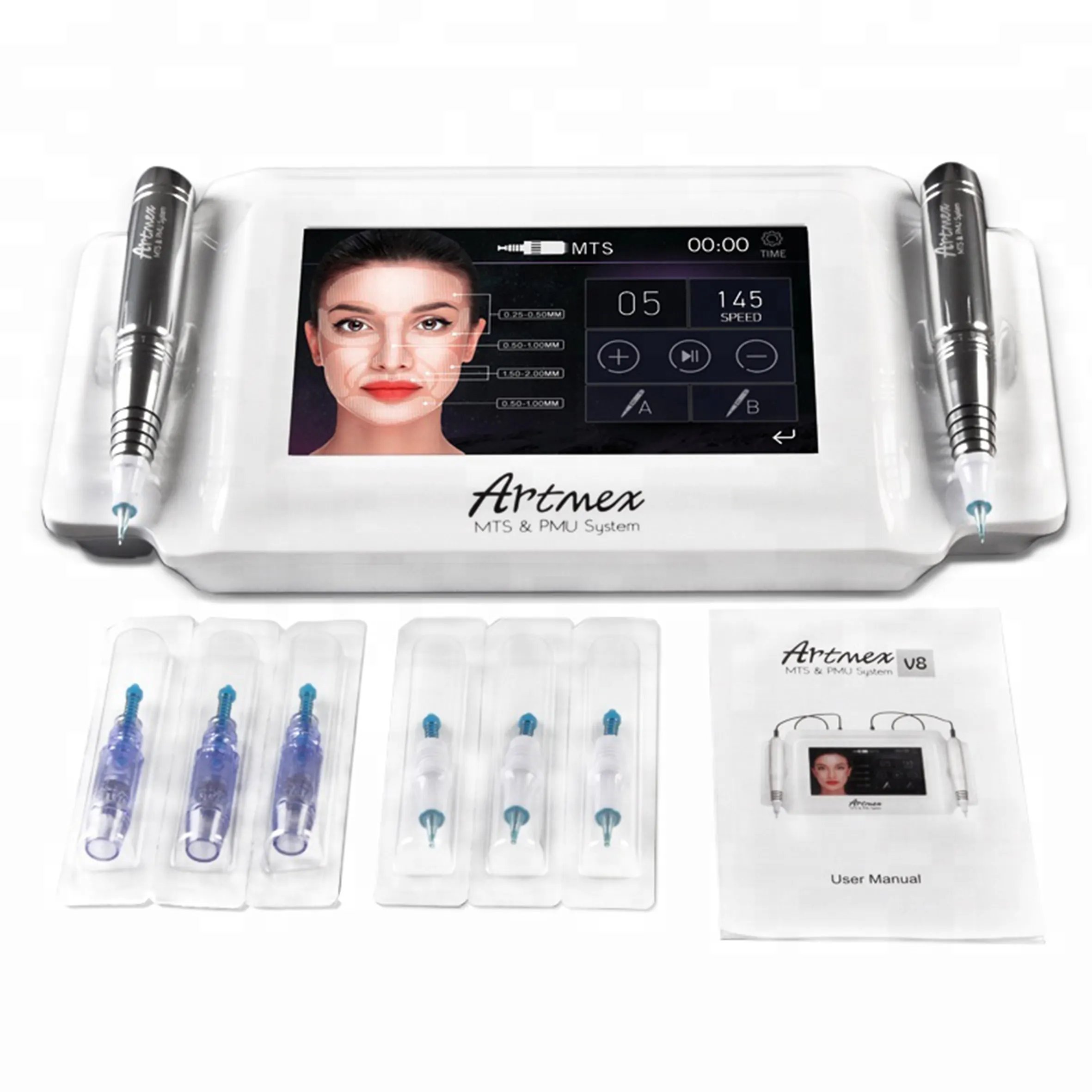 Artmex V8 Intelligente Digitale Hoge Kwaliteit Permanente Make-Up Tattoo Machine Apparaat