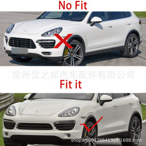 Luces antiniebla LED y luces de circulación diurna para Porsche Cayenne 2011 2014 Izquierda Derecha 95863118100 95863118200 - Product Image 5