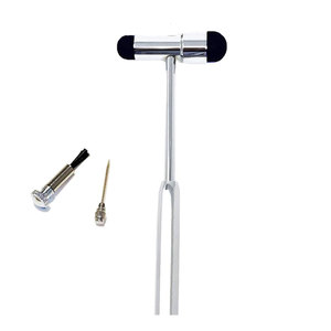 Marteau de réflexe du genou en acier inoxydable de haute qualité, instrument de neurologie manuel, marteau de neurochirurgie professionnel de haute qualité - Product Image 5