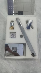 Salle de bain dorée <span class=keywords><strong>Douche</strong></span> en acier inoxydable Mélangeur de <span class=keywords><strong>douche</strong></span> chaude et froide dans la pluie murale Ensemble de <span class=keywords><strong>douche</strong></span> dissimulé - Product Image 6