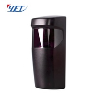 Détecteur de faisceau infrarouge de sécurité pour porte, étanche, rotatif, avec capteur photocellule et carte PCB, alimentation AC/DC 12V-24V, piles AAA, modèle YET610B
