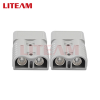 Connecteur de batterie fourni par l'usine pour câble 1/0, 175 A, 600 V, prise de batterie 175 A, connecteurs de pôle d'alimentation CC, connecteur de chargeur pour voiture et fourgonnette