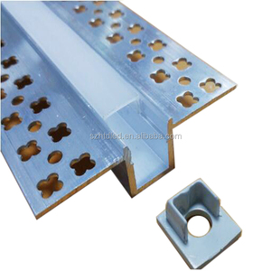 <span class=keywords><strong>Plafond</strong></span> en placoplâtre extrudé profilé aluminium encastré pour lumière led cloison sèche <span class=keywords><strong>rail</strong></span> d'angle profilé aluminium led léger - Product Image 3