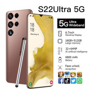 Vente chaude <span class=keywords><strong>S22</strong></span> + ULTRA Original 16gb + 512gb 32MP + 48MP <span class=keywords><strong>Double</strong></span> carte <span class=keywords><strong>SIM</strong></span> 5800mAh Android téléphone de jeu cellulaire téléphone mobile intelligent - Product Image 6