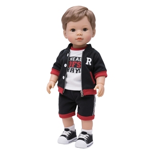 Poupée Reborn Bébé Parlante Personnalisable avec Vêtements, Silicone Réaliste Corps Entier Doux Garçon Nouveau-né, Jouet pour Nourrisson avec Fonction Sonore Ultra-Réaliste - Product Image 3