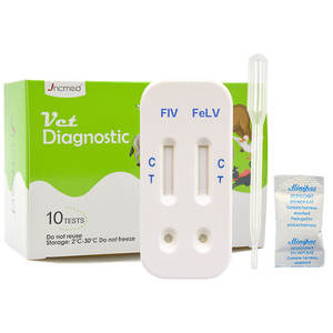 Jncmed Cat быстрый тест <span class=keywords><strong>Fiv</strong></span> <span class=keywords><strong>Felv</strong></span> быстрый тест комплект - Product Image 2