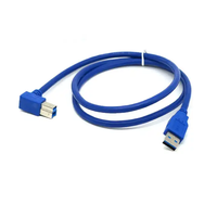 Cable USB 2.0 de Alta Velocidad Mindpure, Tipo A a B, Doble Blindaje, 480 Mbps, Conectores Chapados en Oro para Escáner, Controlador MIDI, Disco Duro Externo