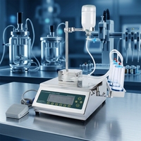 Pompe de test de stérilité de qualité laboratoire, conception compacte, tête de pompe en acier inoxydable 304, affichage VFD, vitesse variable pour laboratoire pharmaceutique