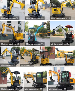 Nueva Miniexcavadora Hidráulica de Orugas, Pequeña Excavadora, Equipo de Movimiento de Tierras para Granjas - Product Image 6