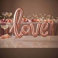 50 ballons décoratifs en feuille d'aluminium de 16 pouces, alphabet anglais de A à Z, pour anniversaire, mariage, célébration, toile de fond photo, ballons Mylar