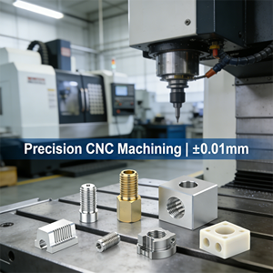 Servicio de Mecanizado CNC de Precisión para Piezas de Acero Inoxidable, Personalización, Aplicaciones Industriales, Tratamientos de Superficie - Product Image 1