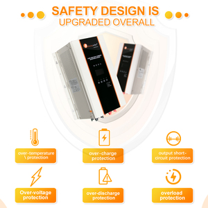 <span class=keywords><strong>1</strong></span>.6Kw mejor inversor solar fabricante panel solar fuera de la red sin batería Mppt inversor solar híbrido para el hogar - Product Image 2