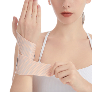 Attelle de poignet ultra-fine en néoprène et spandex hautement élastique, respirante, pour <span class=keywords><strong>le</strong></span> sport, soutien <span class=keywords><strong>du</strong></span> <span class=keywords><strong>canal</strong></span> <span class=keywords><strong>carpien</strong></span>, compression, bandes élastiques pour <span class=keywords><strong>le</strong></span> poignet - Product Image 3