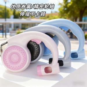 Laisse rétractable pour chien avec corde en U, rotation à 360 degrés, flexible pour la promenade des chats et des chiens - Product Image 4