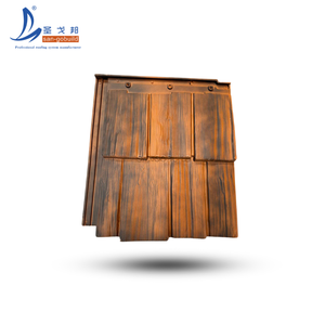 Chinese Architectural Bark <strong>Shingles</strong> Ancient Building Materials Wood Grain Shake High Polymer <strong>Roof</strong> Tiles - Product Image 3