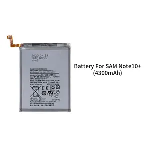 Batterie de remplacement pour téléphone portable Samsung Note10 Note10 + S5 S6 Edge Batteries rechargeables