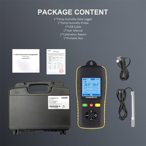 Chất lượng đảm bảo htd701 hiệu chuẩn độ chính xác cao dụng cụ đo cầm tay nhiệt kế và ẩm kế Nhiệt ẩm kế - Product Image 6