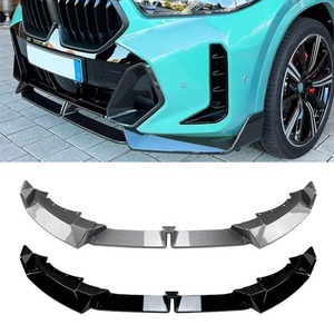 สำหรับ BMW X6 G06 LCI 2023+ M Sport ชุดแต่งกันชนหน้า ลิปสปลิตเตอร์ ดิฟฟิวเซอร์ ชุดแต่งตัวถังรถยนต์ ฝาครอบป้องกันกันชน อุปกรณ์ตกแต่งรถยนต์ - Product Image 2