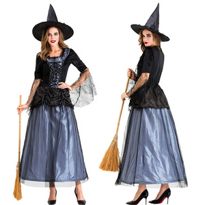 Disfraz de bruja TV <span class=keywords><strong>y</strong></span> película para <span class=keywords><strong>mujer</strong></span> para adultos Fiesta de Halloween Cosplay <span class=keywords><strong>y</strong></span> disfraces - Product Image 1